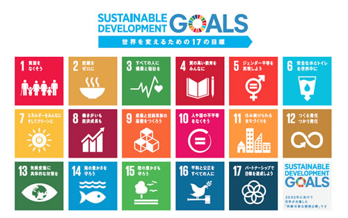 【図1】持続可能な開発目標（SDGs）